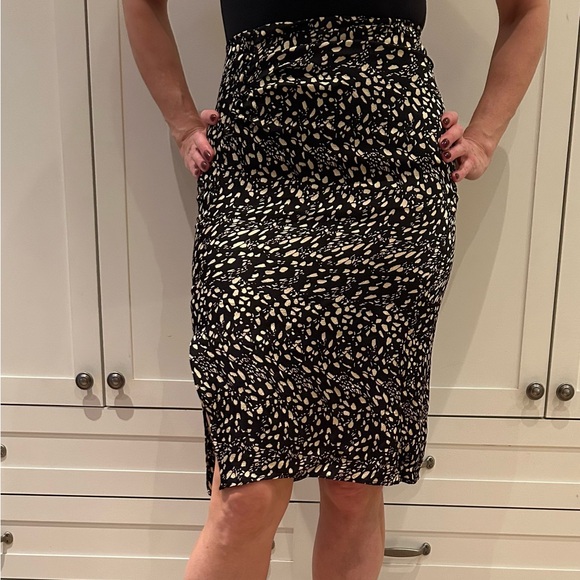 Ba&sh Estel Midi Skirt Side Slit - Picture 2 of 11